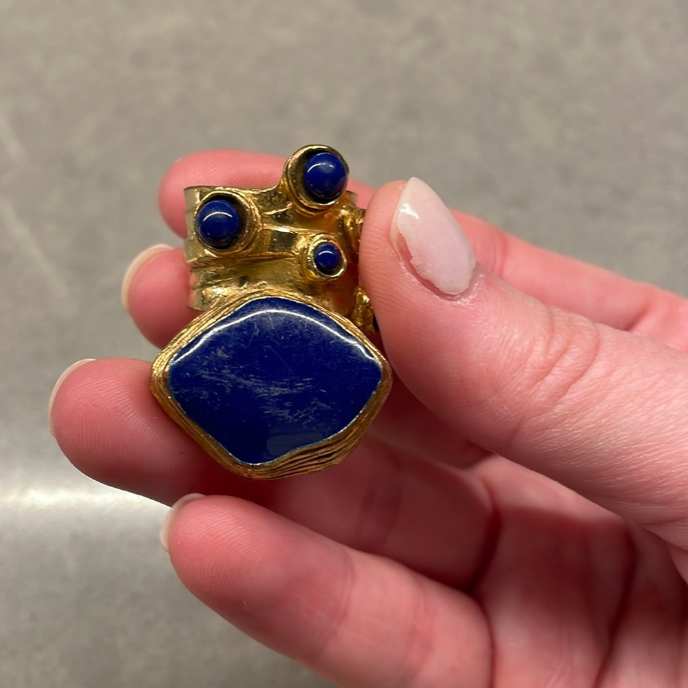 Saint Laurent resin ring